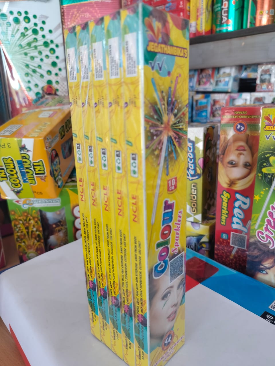 10 Cm Crackling Sparklers